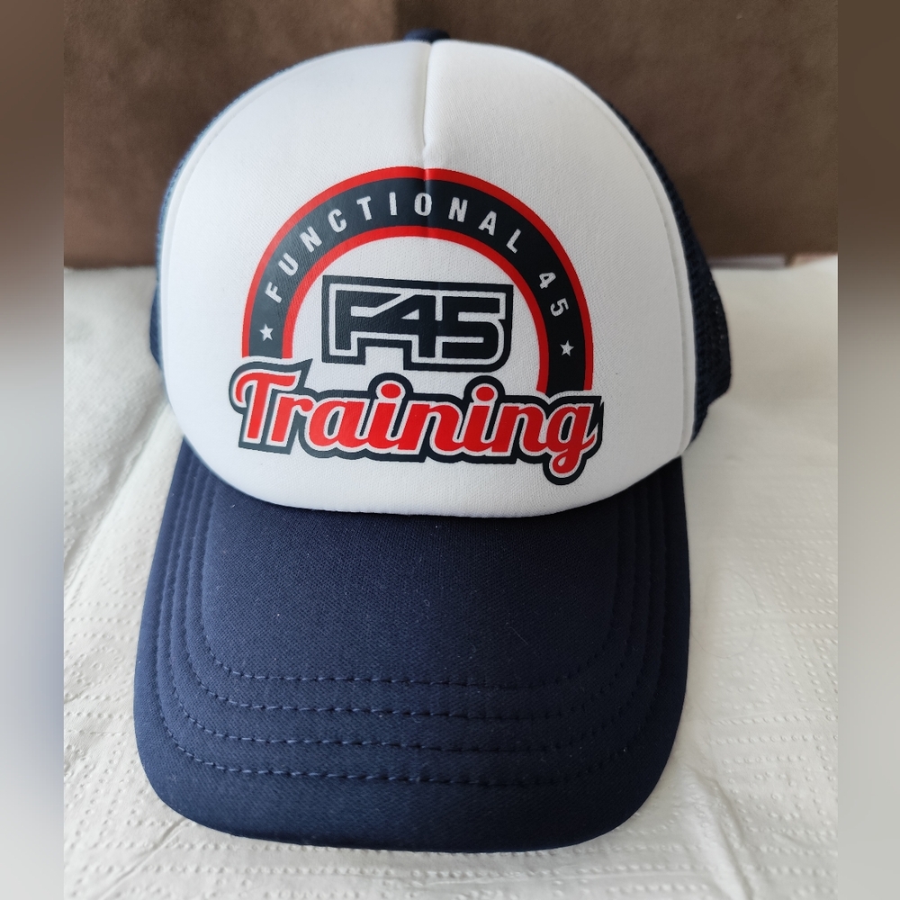 Functional F45 Training Heritage Trucker Hat SnapBack Mesh NWT